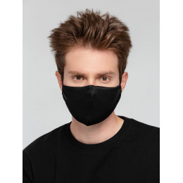 Маска для лица, черная