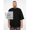 Футболка оверсайз Big Boss, черная