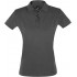 Рубашка поло женская Perfect Women 180 темно-серая Рубашка поло женская Perfect Women 180 темно-серая