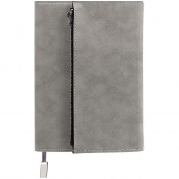 Ежедневник Grace на заказ, недатированный, серый