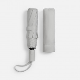 Зонт складной Cloudex, светло-серый