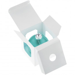 Елочный шар Finery Matt, 8 см, матовый бирюзовый