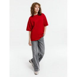 Джемпер с коротким рукавом Siluetti Volumica, красный