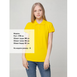 Рубашка поло женская Virma Lady, желтая
