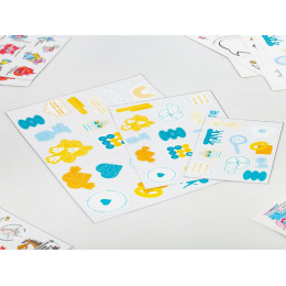 Наклейки UV-DTF Stiker Pack на заказ, M