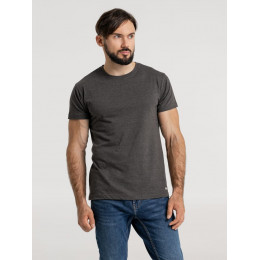 Футболка унисекс Firm Wear, черный меланж