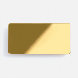 Значок Magnet Matto, золотистый глянцевый