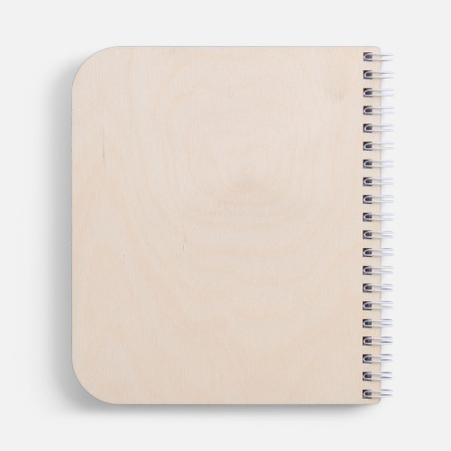 Блокнот на пружине Woodpad на заказ