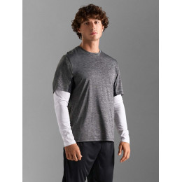 Футболка спортивная унисекс Storm, черная