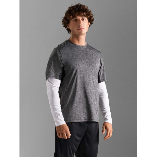 Футболка спортивная унисекс Storm, черная