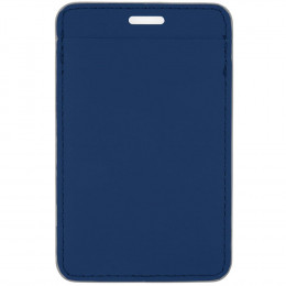 Чехол для пропуска Shall Simple, синий