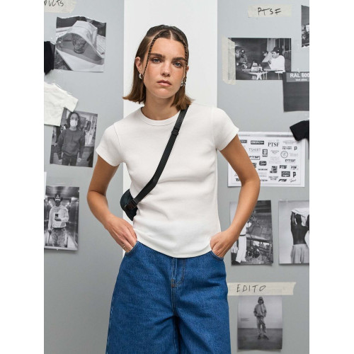 Футболка женская Sara, серый меланж