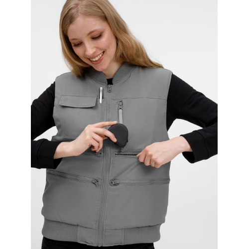 Жилет Hard Work, серый
