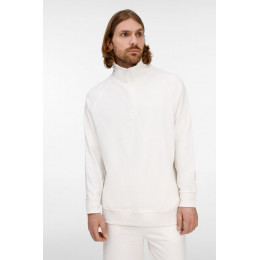 Толстовка унисекс S3, молочно-белая