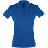 Рубашка поло женская Perfect Women 180 ярко-синяя Рубашка поло женская Perfect Women 180 ярко-синяя