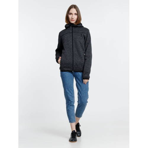 Куртка с капюшоном унисекс Gotland, черная