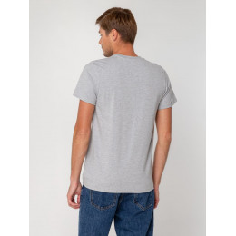 Футболка мужская T-bolka Stretch, серый меланж
