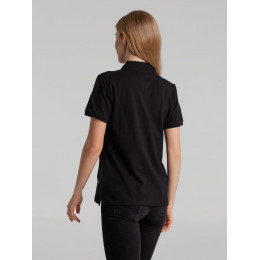 Рубашка поло женская Sunset, черная