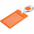 Чехол для пропуска с ретрактором Dorset, оранжевый Чехол для пропуска с ретрактором Dorset, оранжевый