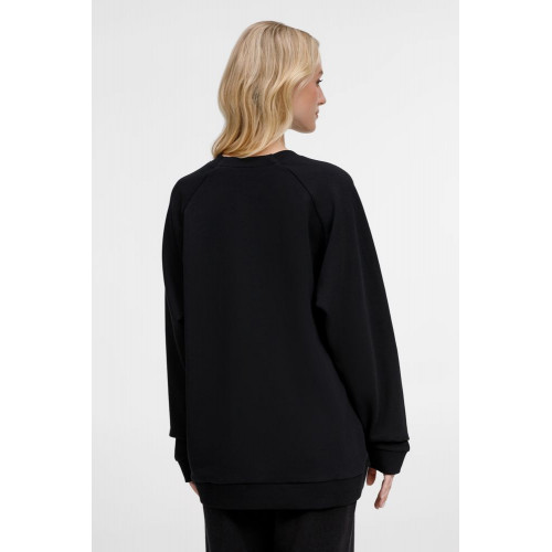 Свитшот унисекс Avenu, черный