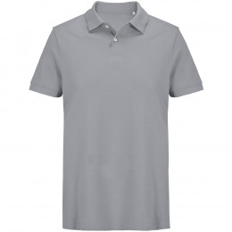 Рубашка поло унисекс Pacific, серая
