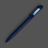 Ручка шариковая Lucenti с подсветкой логотипа, синяя