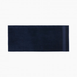 Полотенце махровое Terrychic, среднее, темно-синее