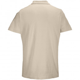 Рубашка поло унисекс Pulse, бежевая (льняная)