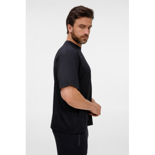 Футболка из бифлекса Morfiss, черная