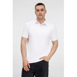 Рубашка поло унисекс Senti, белая