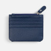 Картхолдер на молнии Unison, синий