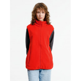 Жилет флисовый унисекс Nesse, красный