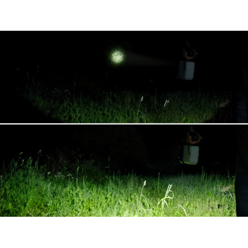 Кемпинговый фонарь-лампа аккумуляторный Yol, черный