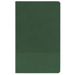 Ежедневник Knit, недатированный, зеленый
