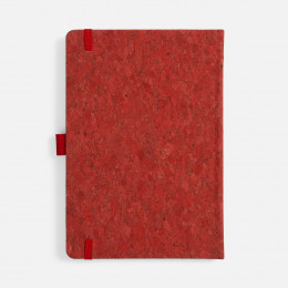 Блокнот Cork County, красный