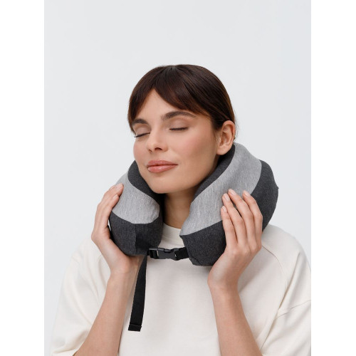 Дорожная подушка Piligrim, серая