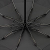 Зонт обратного сложения twoGether с двойным куполом, черный