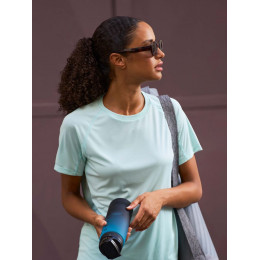 Футболка спортивная женская Vortex Women, ярко-бирюзовая