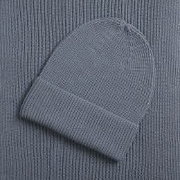 Шапка Nobilis Mono, серая (стальная)