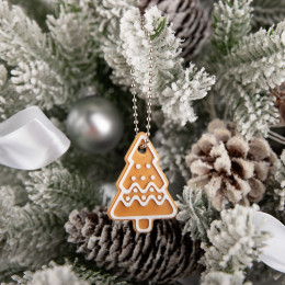 Мини-подвеска «Пряник», 3D-печать на заказ, елочка