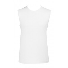 Футболка мужская без рукавов Jazzy 170, белая