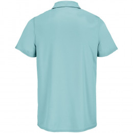 Рубашка поло унисекс Pitcher, голубая (морская волна)