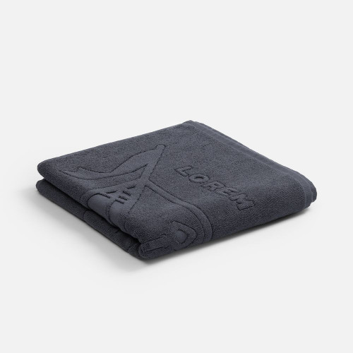 Полотенце на заказ Surpass с рельефным логотипом, большое