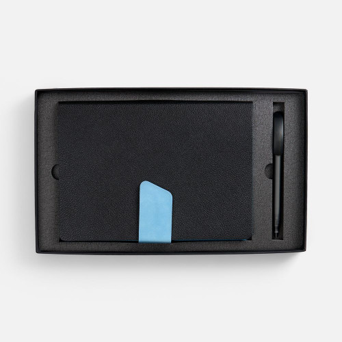 Набор Boom, черный с голубым