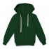 Толстовка с капюшоном детская Kirenga Kids, темно-зеленая Толстовка с капюшоном детская Kirenga Kids, темно-зеленая