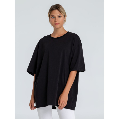 Футболка оверсайз «Внутренний Рим», черная