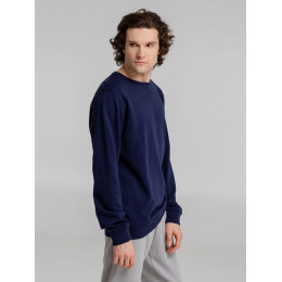 Свитшот унисекс BNC Inspire (Organic), темно-синий