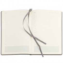 Ежедневник Lable Touch, недатированный, темно-серый