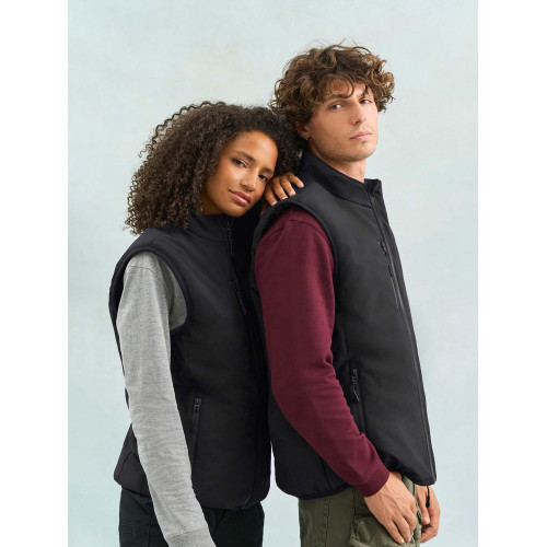 Жилет софтшелл унисекс Falcon BW, синий