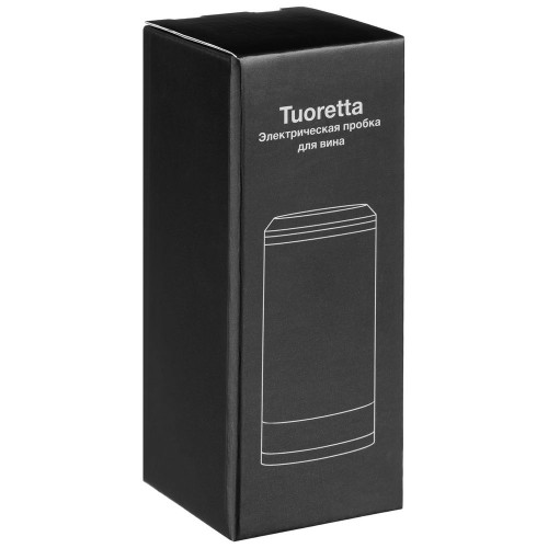 Электрическая пробка для вина Tuoretta, серебристая